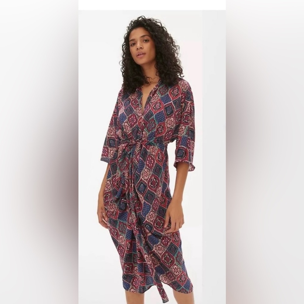 Anthropologie Miska midi dress size Medium